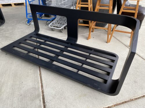 RESTORATION HARDWARE Sedona Aluminum Right Arm Sectional in Iron