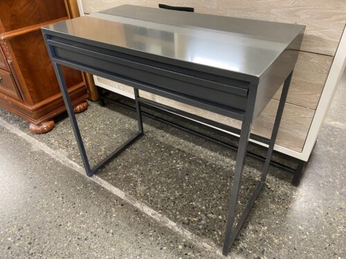 Greyish Green Small Desk w/ Drawer