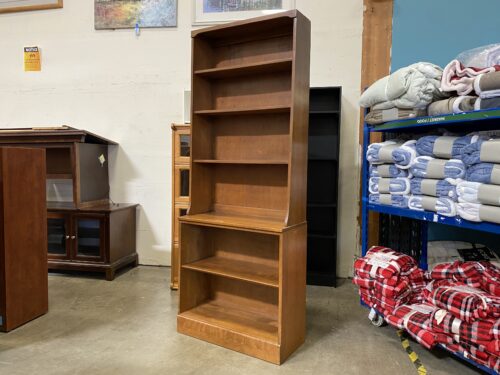 ETHAN ALLEN 6 Tier Wooden Bookcase and Hutch