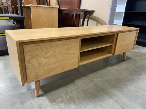 ARTICLE Seno Mid-Century Modern 63" Oak Media Stand
