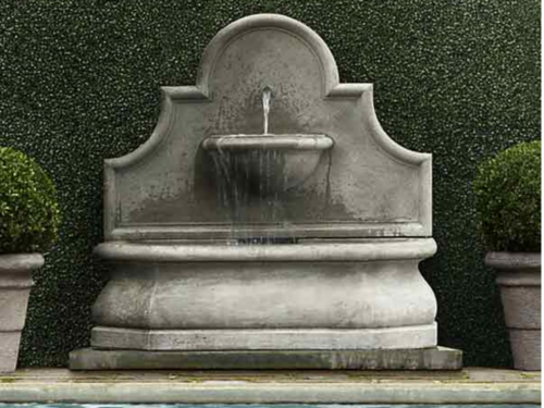 CAMPANIA INTERNATIONAL Andalusia Alpine Stone Wall Water Fountain ( Compare to 4,330 )