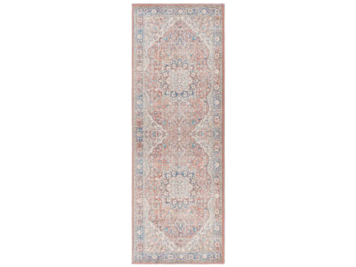 NEW! ALLEN+ROTH Stain Resistant Persian Medallion Design Indoor Runner Rug