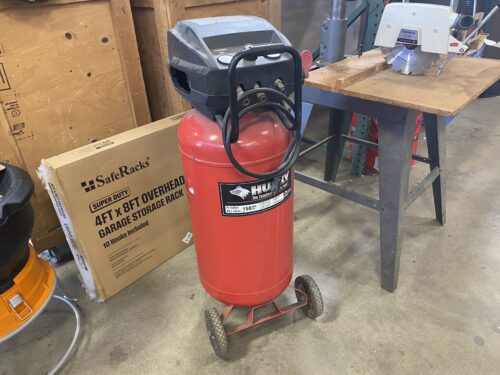 HUSKY 26 Gallon Portable Air Compressor Model #671-049