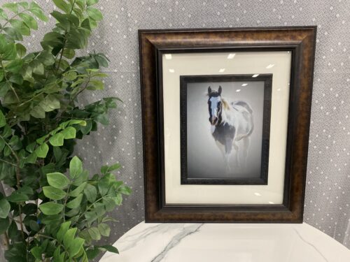 Framed Ethereal Horse Art Print