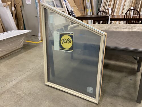 PELLA 35"x49" Angled Window