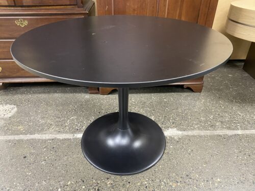 IKEA Docksta Black Round Table