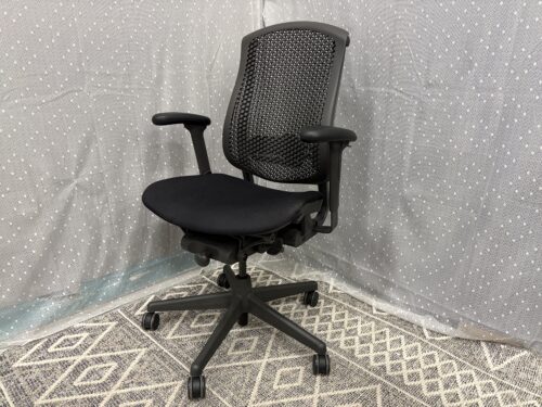 HERMAN MILLER "Celle" Pneumatic Office Chair with Adjustable Lumbar and Arms