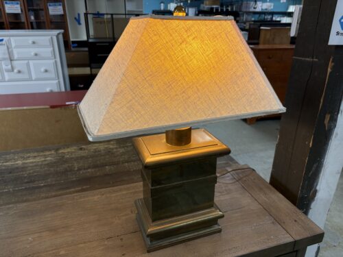 CHAPMAN Vintage Brass Finish Table Lamp