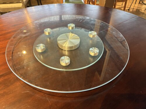 Tempered Glass Rotating Lazy Susan