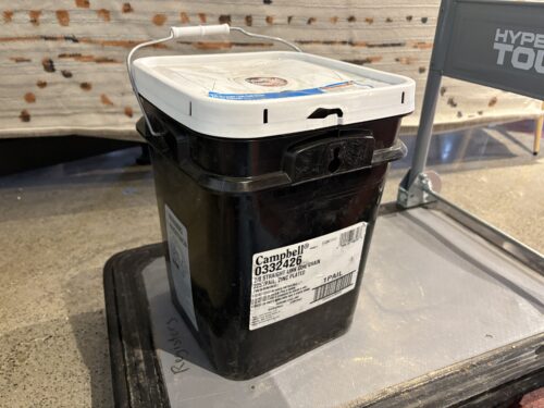 CAMPBELL  2/0 Straight Link Coil Chain (Zinc Plated) Model #332426