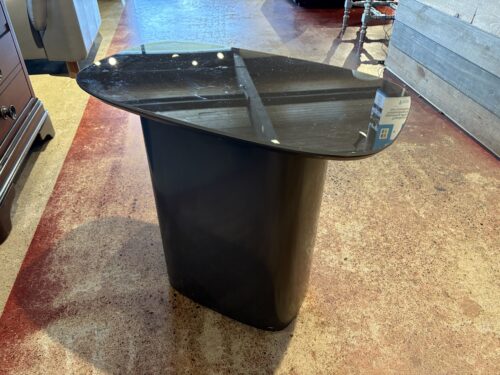 WEST ELM Black Superellipse End Table