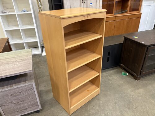 ETHAN ALLEN  Maple Natural Finish Petite 4 Shelf Bookcase