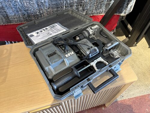 FLEX  Drill Kit with 6.0Ah Lithium Battery and Charger