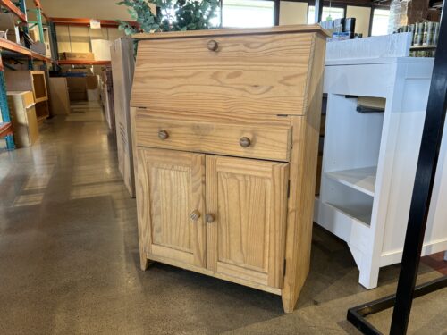 Small Traditional Oak Secretary Desk