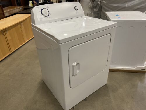 NEW! AMANA  6.5 Cu. Ft. Top Load Electric Dryer  Model #NED4655EW1