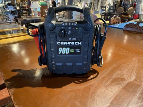 CEN-TECH  3-In-1 Portable Power Pack with Jump Start