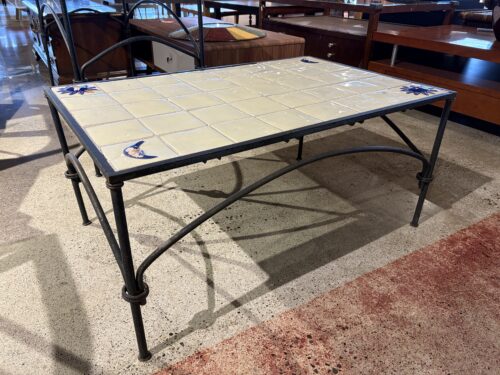 Vintage Mexican Sun and Moon Garden Table