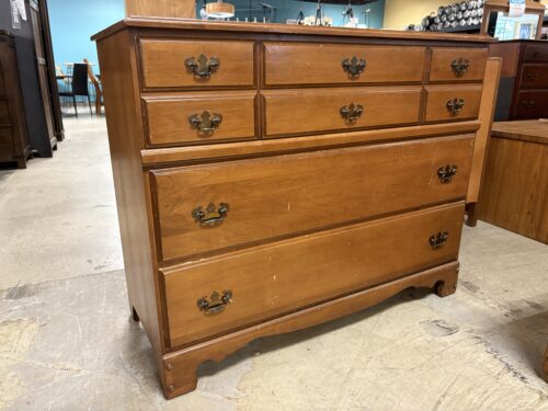 T.F.I. Light Brown 3-Drawer Low Dresser