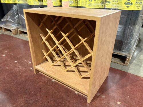 All Wood Wine Storage Cabinet