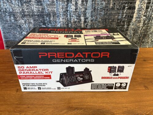 PREDATOR GENERATORS 50 Amp Generator Parallel Kit for 3500–5500 Watt Inverter Generators