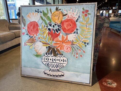 PIER 1 Spring Bouquet Canvas Art