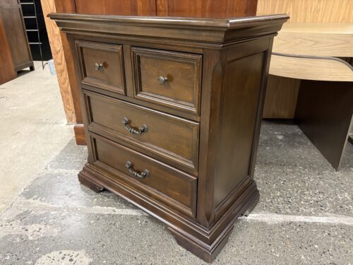 NEW CLASSICS Brown Traditional 4-Drawer Bachelor Chest