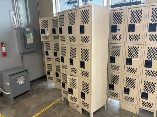 TENNSCO Triple Stack 3 Wide Lockers