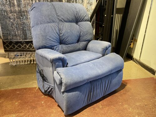 MEDLIFT Blue Power Lift Armchair