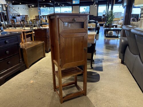 41" Tall Slim Wooden Cabinet