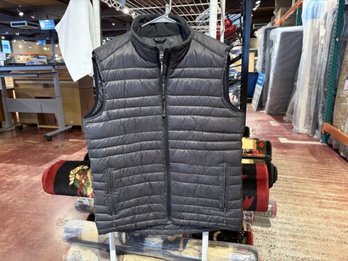 JACK WOLFSKIN Black Puffer Vest