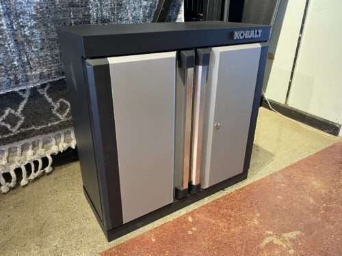 NEW! KOBALT Wall Mounted Steel Garage Tool Cabinet