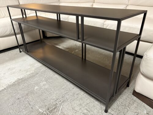 West Elm Profile Modern Industrial Metal Coffee Table