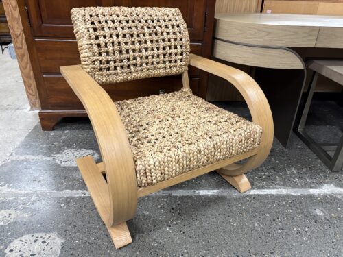 RESTORATION HARDWARE Bali Light Oak Chair