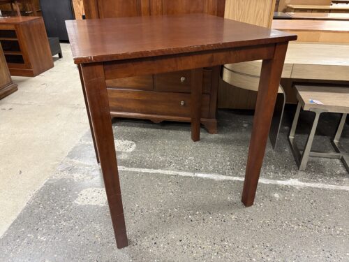 WORLD MARKET Cherry Finish Square Bar Table