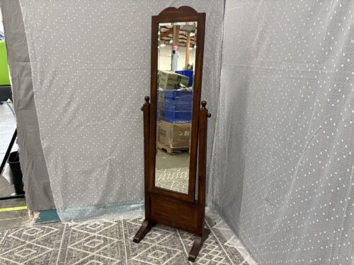 BOMBAY COMPANY Vintage Wooden Cheval Mirror