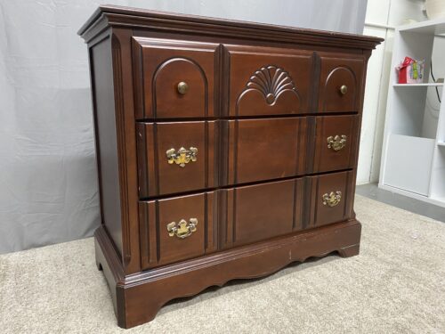 LITTLE FOLKS Chippendale Style Maple 3-Drawer Dresser