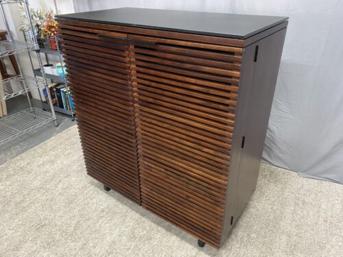 BDI Corridor Bar Cabinet in Chocolate Stained Walnut