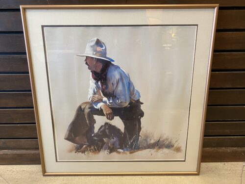 "Partnership" by Copper Framed Print by William Mathews