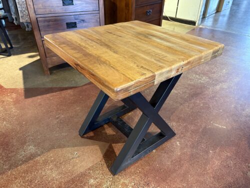 ASHLEY  Wesling Urban Square End Table with Mango Wood Top