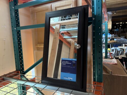 16"x26" Mirrored Medicine Cabinet in Java