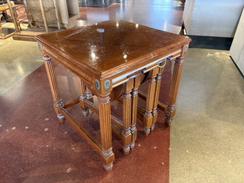 Vintage Italian Slide Out Nesting Tables