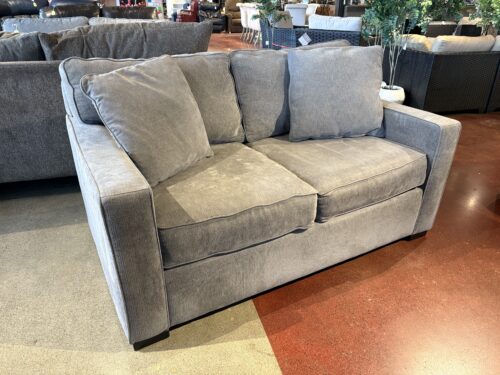 JONATHAN LOUIS 62" Grey Loveseat