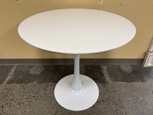 JAMESDAR Kurv White Café Table