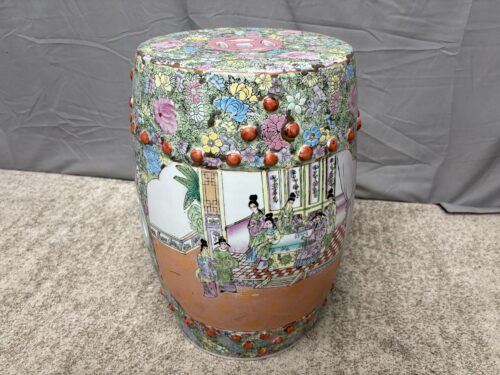 Painted Chinese Porcelain Garden Stool