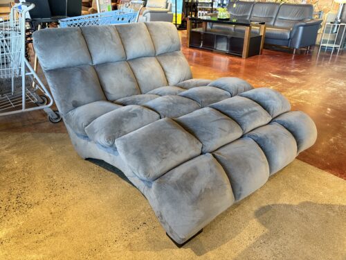 EMERALD HOME Boylston Gray Double Chaise Lounge