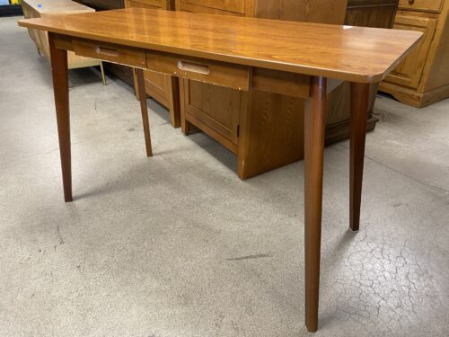 MCM Style 2-Drawer Writing Desk