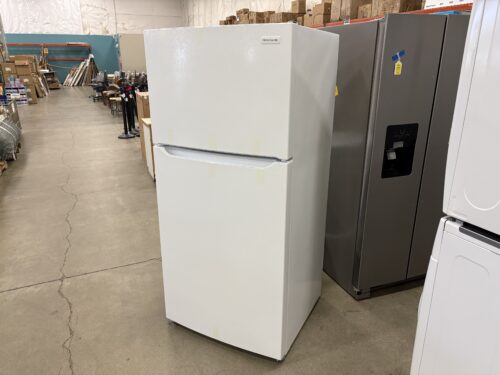 NEW! FRIGIDAIRE 18 Cu. Ft. Top Freezer Refrigerator Model #FFTR1814WW