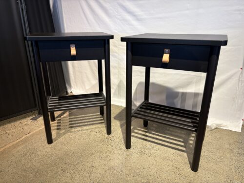 IKEA Bjorksnas Nightstand in Black (Set of 2)