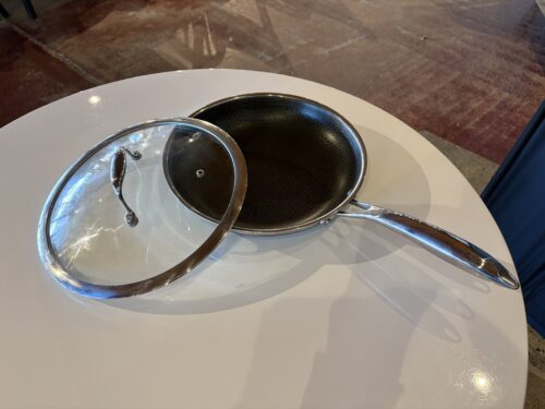 HEXCLAD Hybrid 10" Fry Pan with Lid