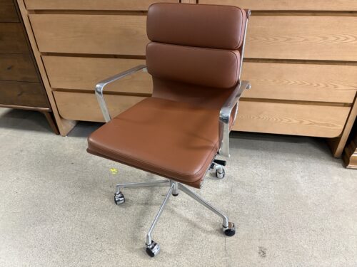 Brown Padded Office Chair